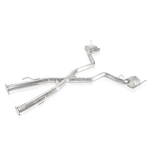 Jeep Grand Cherokee Trackhawk Performance Exhaust - Rear - Stainless Works - Catback System X-Pipe Turbo S-Tube Muffler Stock Exit - `18-`20